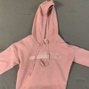 American Eagle Cropped Hoodie